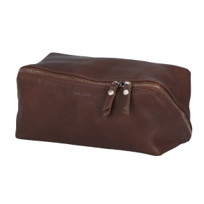 Bon Gout cube toilettaske i brown