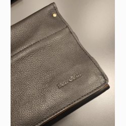 KNIFE HOLDER TUSCANY BLACK/COGNAC