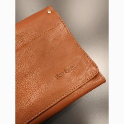 KNIFE HOLDER TUSCANY BLACK/COGNAC