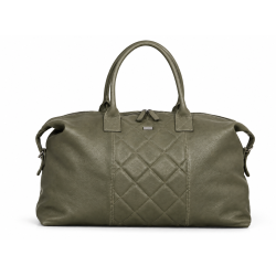 Bon Go�t Quilt rejsetaske og toilettaske i l�der