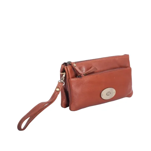Bon Go�t Vintage skind Clutch
