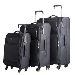 Bon Gout SIDNEY  KUFFERTST Kabine - Mellem - Stor  Black R-PET