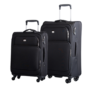 Bon Go�t Sidney r-pet kufferts�t kabine - mellem sort