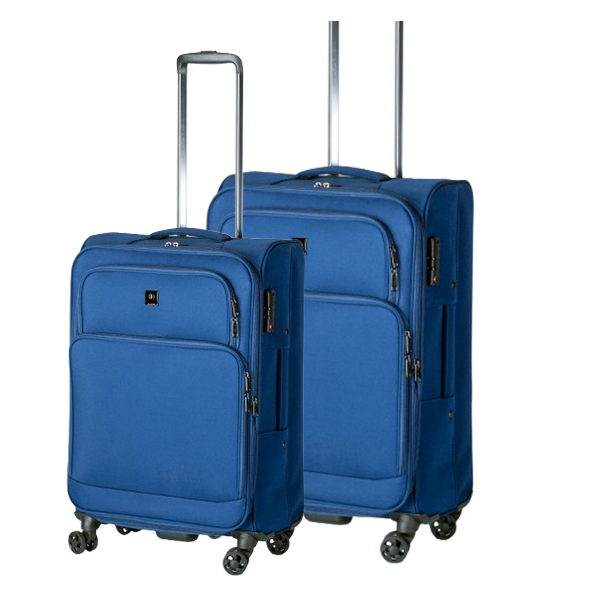 Bon Go�t Sidney r-pet kufferts�t mellem - stor bl�