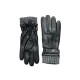 Elegante herrehandsker i bl�dt l�der med justerbar rem ved h�ndleddet, varmt uld- og cashmerefoer samt touchfunktion p� pegefinger og tommelfinger.