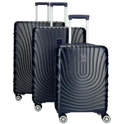 Enrico Benetti Calgary sort kufferts�t 3 stk.