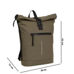 Mart Roll Backpack Old Purple