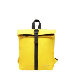 gul mini-rygs�k fra New Rebels med sorte skulderstropper