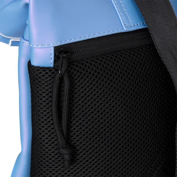 Detalje p� metallic lilla mini-rygs�k fra New Rebels 