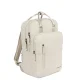 Beige William Milwaukee rygs�k p� 18 liter med polstret laptoprum til 15,6 tommer computer, flere lynl�slommer og justerbare skulderstropper