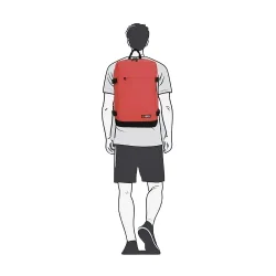 Enrico Benetti Backpack Red