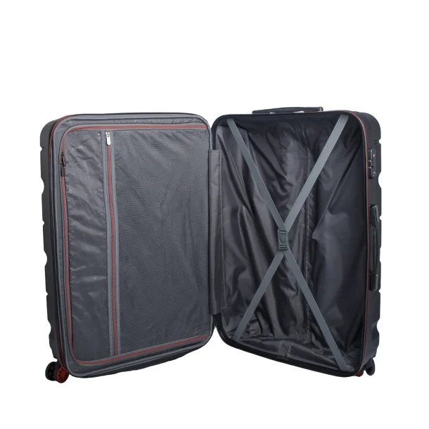 Bon Go�t Tokyo kufferts�t kabine - mellem - stor sort/orange