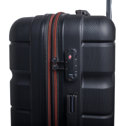 Bon Go�t Tokyo kufferts�t kabine - mellem sort/orange