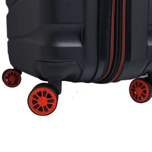 Bon Go�t Tokyo kufferts�t kabine - mellem - stor sort/orange