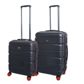 Bon Go�t Tokyo kufferts�t kabine - mellem sort/orange