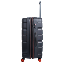 Bon Go�t Tokyo kufferts�t kabine - mellem sort/orange