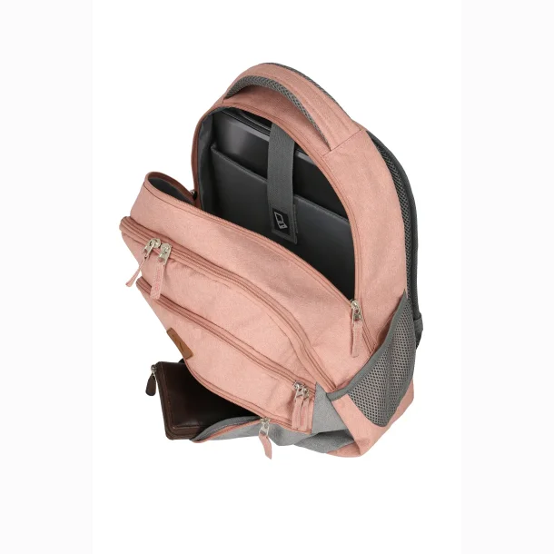 Travelite BASIC Rygs�k Rosa/Grey