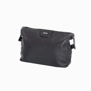 Bon Gout Floater Toilet taske I eksklusivt lder Black