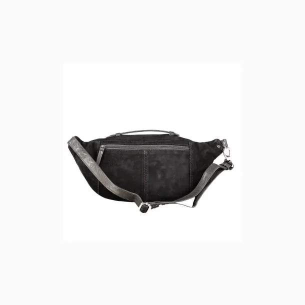 Bon Gout Suede B�ltetaske L Black