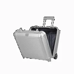 Travelite NEXT Aluminiums Trolley Silver