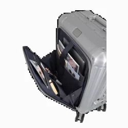 Travelite NEXT Aluminiums Trolley Silver