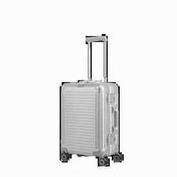 Travelite NEXT Aluminiums Trolley Silver