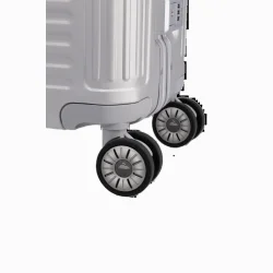Travelite NEXT Aluminiums Trolley Silver