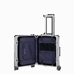 Travelite NEXT Aluminiums Trolley Silver