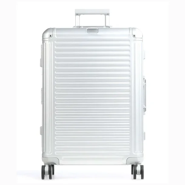 Travelite NEXT Aluminiums Trolley Silver