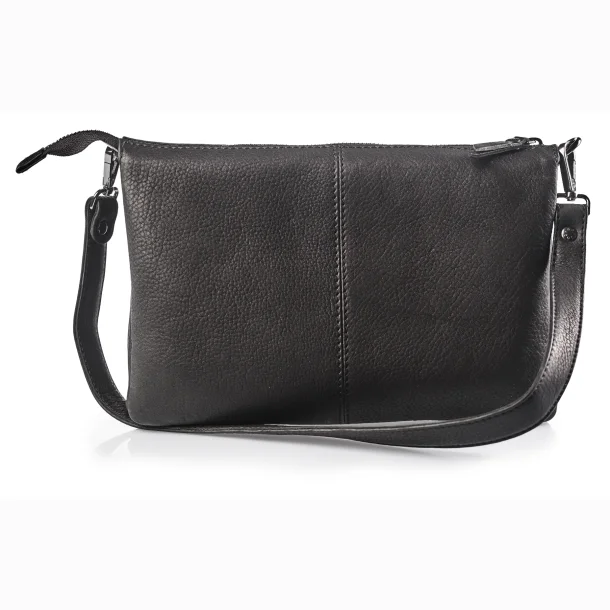 Bon Go�t zipbag skuldertaske i cognac