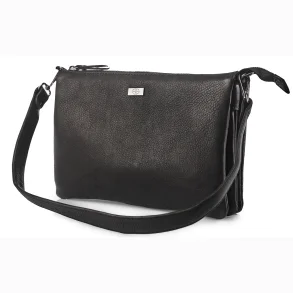 Bon Go�t zipbag skuldertaske i black