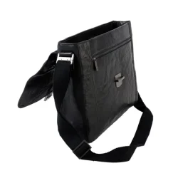 Bon Gout Briefcase i skind Black