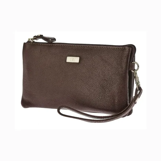 Bon Gout Clutch Nappa DarkBrown