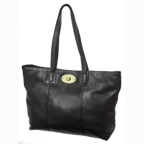 Bon Gout Colombia Shopper Black