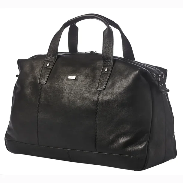 Bon Go�t rejsetaske columbia skind i dark brown