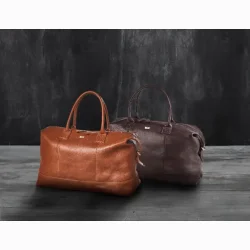 Bon Gout Columbia rejsetaske i eksklusivt lder 