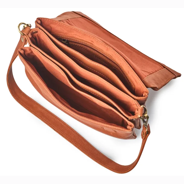 Bon Gout FlapBag Cognac