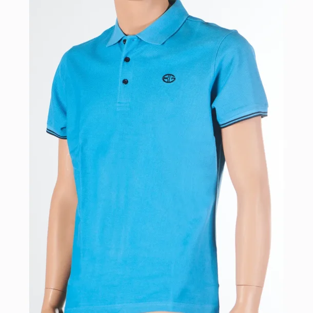  Bon Gout H.Pique Poloshirt Turkis/Navy