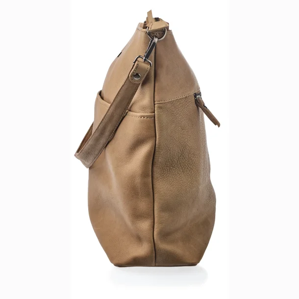 Bon Go�t hobo skuldertaske i cognac