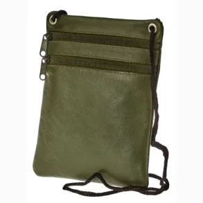 Bon Got mobiltaske i lammeskind grn