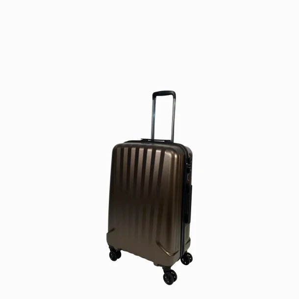 Bon Gout MILANO <BR> ABS Spinner <BR> Coffee Bean Mellem Kuffert