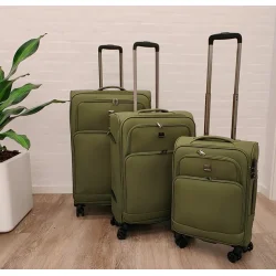 Bon Gout SIDNEY <BR> KUFFERTST <BR> Kabine - Mellem - Stor <BR> Army Green