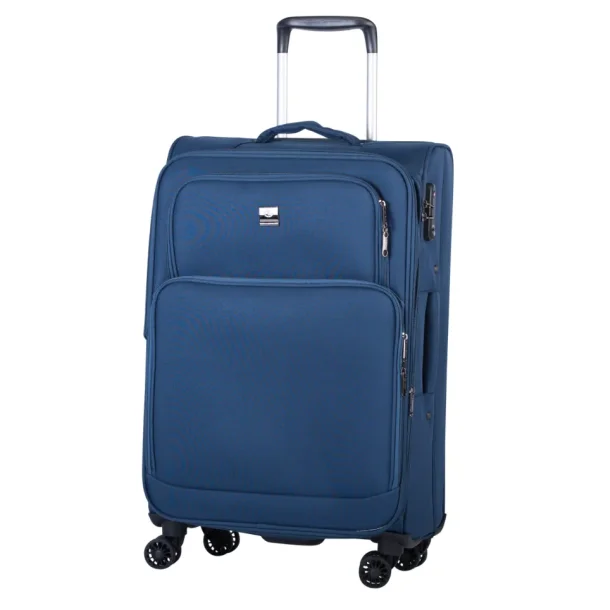 Bon Gout SIDNEY Trolley Navy R-pet Mellem Kuffert