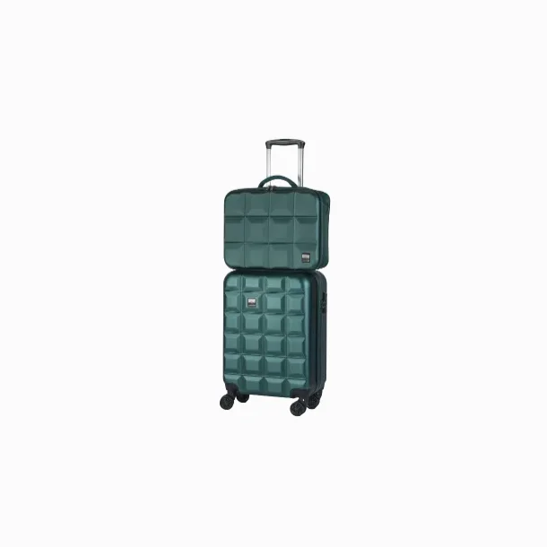 Bon Gout SINGAPORE <BR> KUFFERTST <BR> Topbag - Kabinekuffert <BR> Racing Green