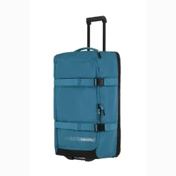 Travelite KICK OFF Duffel Trolley Petrol 65 Liter