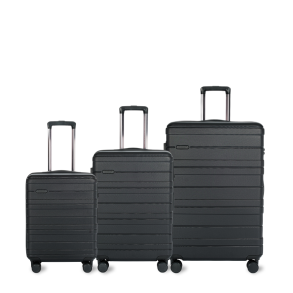 Cubic kufferts�t kabine - mellem - stor sort