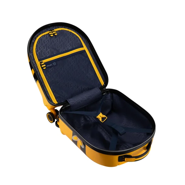 Verage bee lite kids trolley b�rne kuffert gul