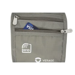 Verage Neck Wallet Grey