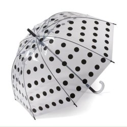 Happy Rain ESSENTIALS Domeshape Big Dots Paraply