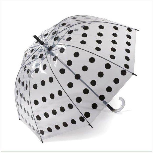 Happy Rain Essentials Domeshape big dots paraply